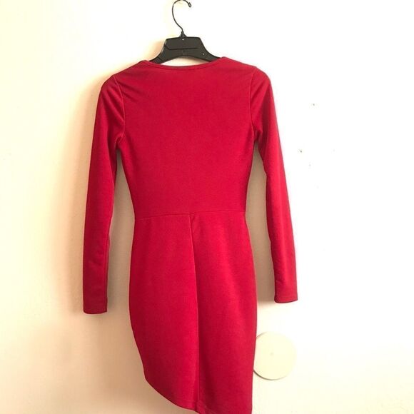 Asymmetrical Bodycon Dress - Picture 5 of 5